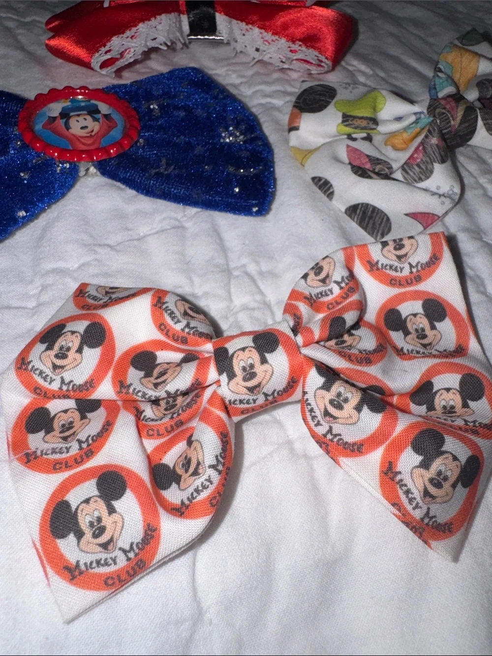 Disney hair bows